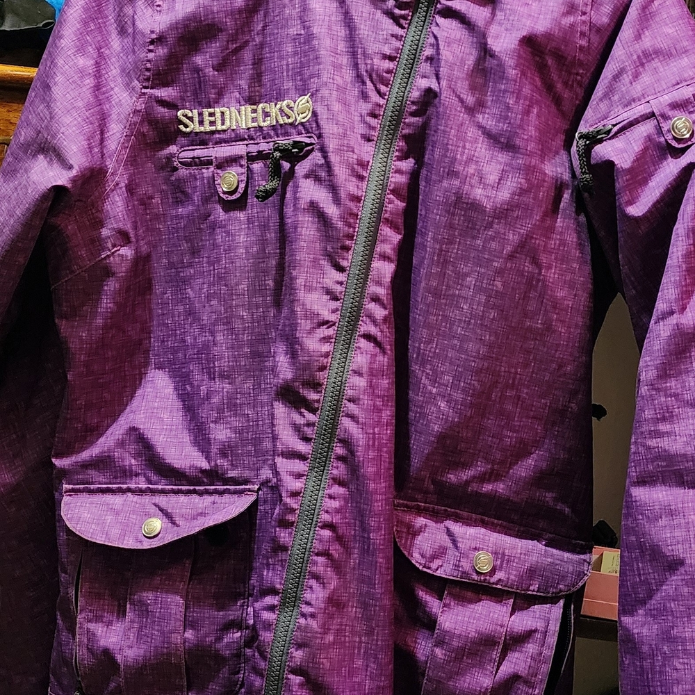 Slednecks Purple Snowboard Jacket
